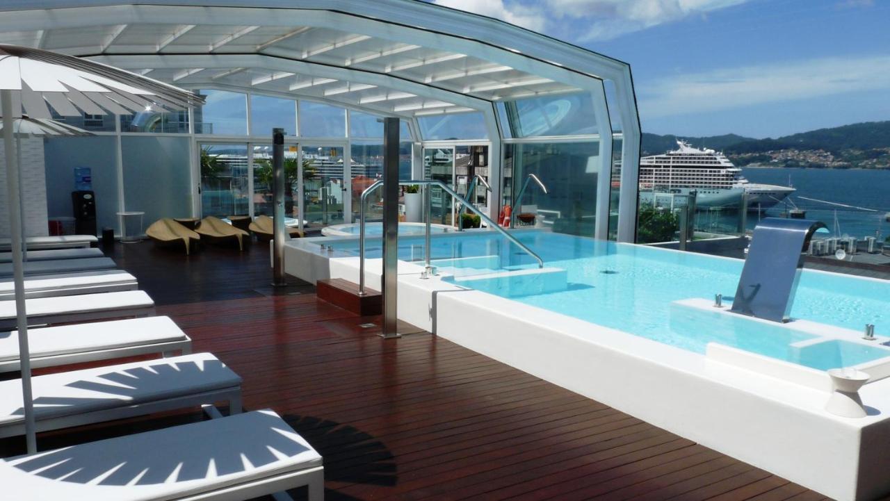 그랜 호텔 나가리 부티크 앤드 스파 비고 외부 사진 The rooftop pool