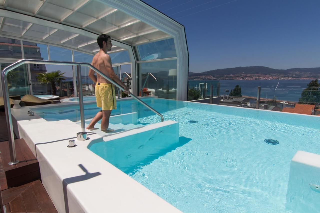 그랜 호텔 나가리 부티크 앤드 스파 비고 외부 사진 A pool enclosure