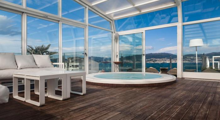 그랜 호텔 나가리 부티크 앤드 스파 비고 외부 사진 A spa in a hotel